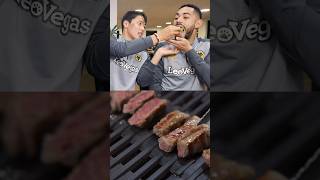 Wolves football team try Korean BBQ! ft. Ssam