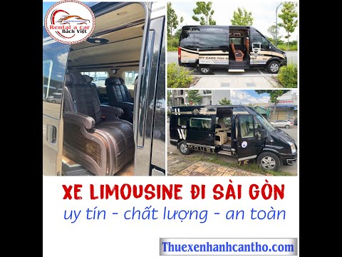 Video giá xe 9 chỗ limousine cần thơ đi sài gòn - youtube