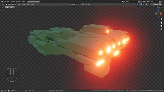 Blender Tutorial - Spaceship generator