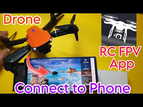 RC FPV App Connect To Phone | Drone Connect To Phone | rc fpv app | drone connect to mobile phone