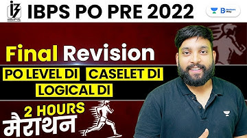 IBPS PO PRE 2022 | Complete Data Interpretations & Caselet DI Revision | Maths by Arun Sir