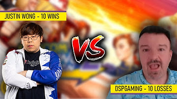 DSP vs Justin Wong! DSP Gets Crucified 0-10 Against Justin in CVS2, Battle of the Uncs