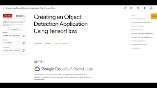 [#Updated] Creating an Object Detection Application Using TensorFlow || #GCRF ||#qwiklabs || #GSP141