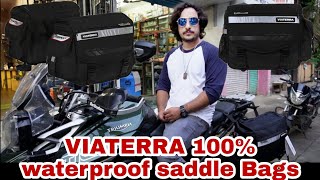 BEST AND WATERPROOF SADDLE BAGS #tigerkoul #technicaltiger #viaterra