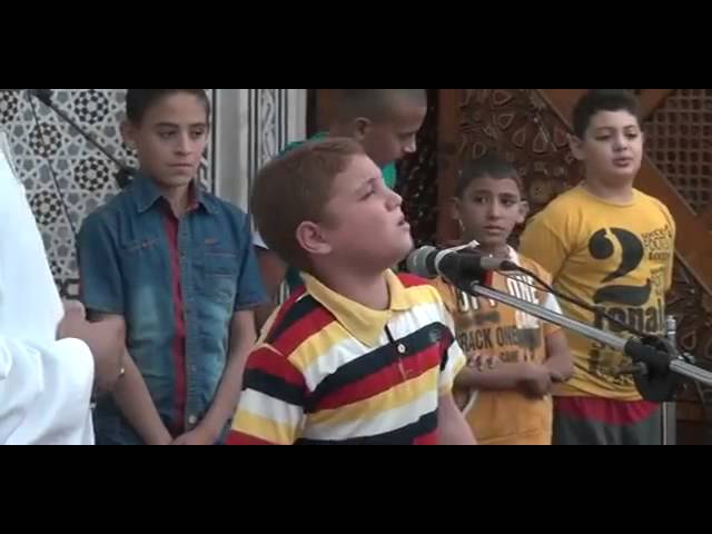 كل القلوب الى الحبيب تميل  المبتهل الصغير سنا الكيير مقاما عبدالرحمن اسامه