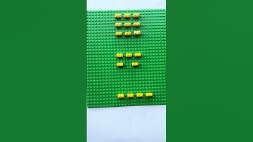 Learning how to subtract with Legos