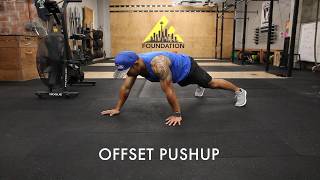 Offset Pushups