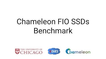 Chameleon SSD FIO Benchmark