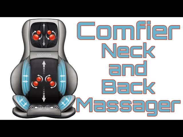 Better than a Professional Massage? Comfier Shiatsu Neck & Back Massager  Review! 