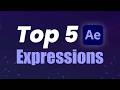 5 After Effects Expressions to Boost Your Workflow