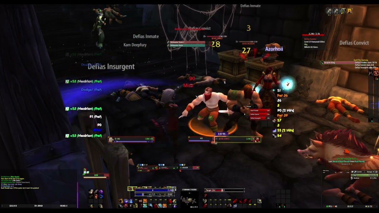 [29D] Бунты в тюрьме | Тюрьма (ID: 391) — Turtle Wow Quest Database