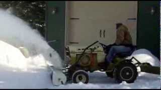 Sears SS16 and New Looking Roper Snow blower