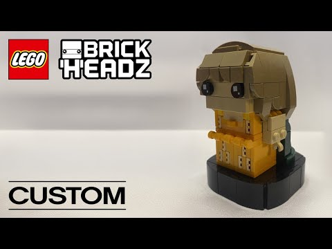Building A Custom LEGO MOC "Taylor Swift (Willow) Brickheadz"