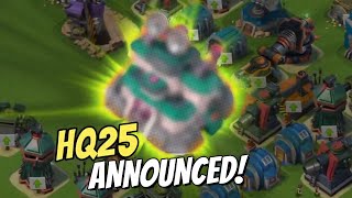 Boom Beach HQ25! New Update Announced!