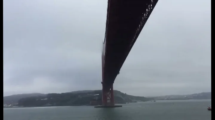Heart-Pounding Moment: Ship Passes Under Golden Gate Bridge
