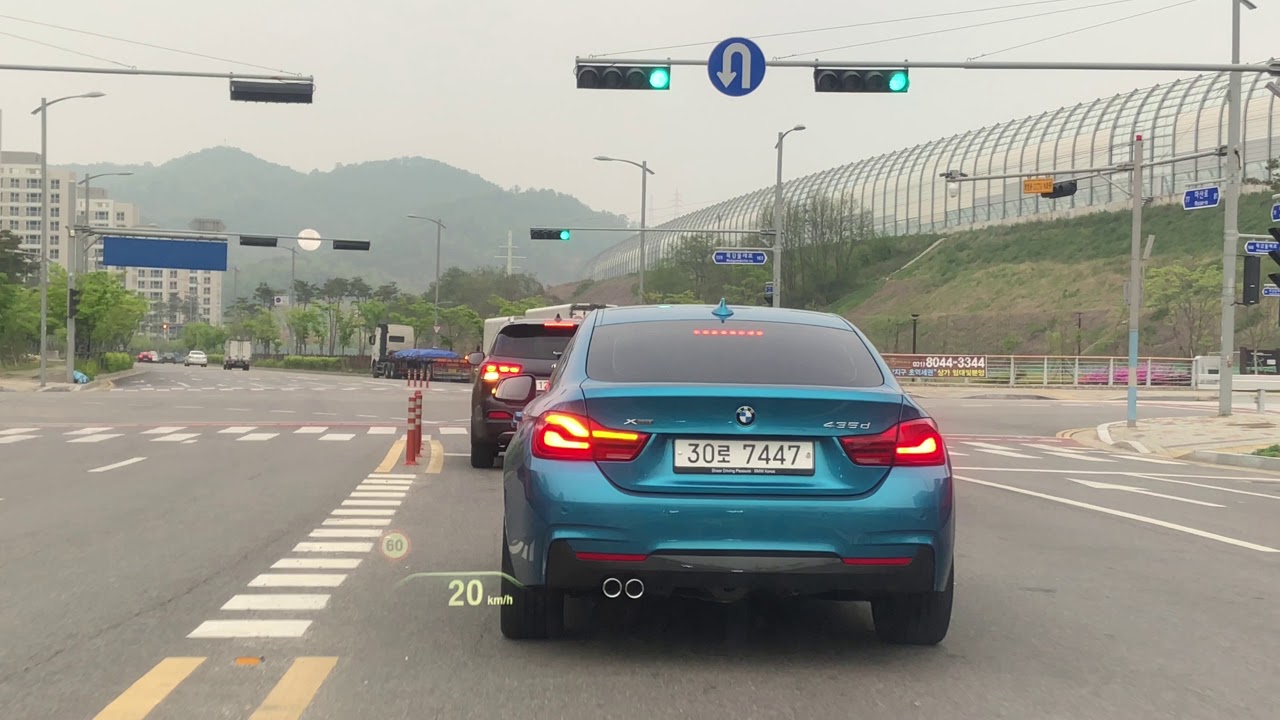 The Dynamic brake Lights of the BMW 435d Gran Coué via coding YouTube