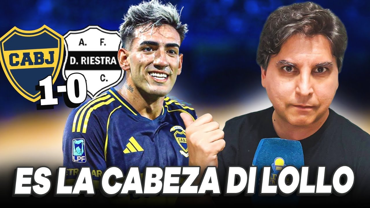 ¡DI LOLLO AL RESCATE! 💥 BOCA SUMÓ TRES PUNTOS CLAVE Y LA CABEZA SALVÓ EL PARTIDO