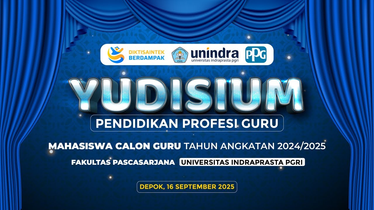 YUDISIUM PPG UNINDRA: MAHASISWA CALON GURU TAHUN ANGKATAN 2024/2025