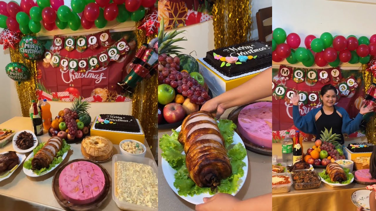 kunting kwentohan habang nag luluto at mga kaganapan namin nung #noche buena #missruby 