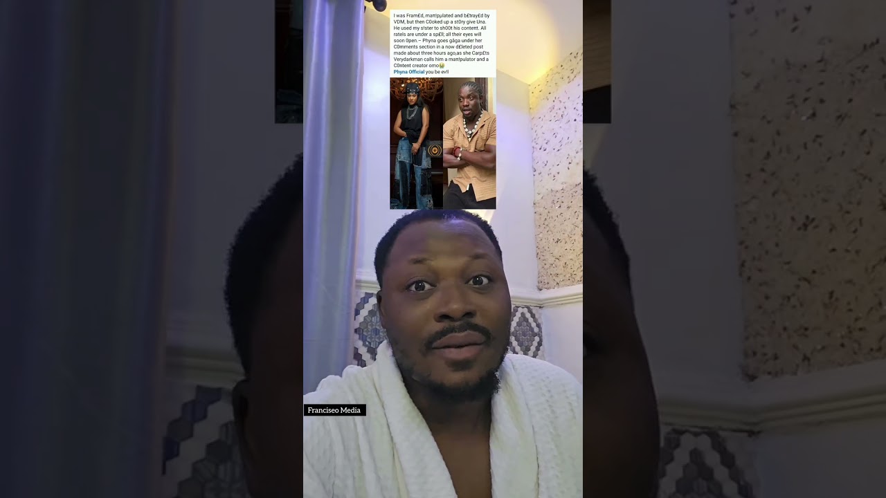 If u truly love phyna advise her to stay away from att@ck!ng Verydarkblackman.for her own good