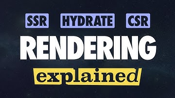 Web Rendering Explained