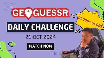 Geoguessr Daily Challenge - 21 October 2024