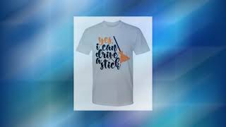 Drive A Stick Funny Halloween Tee Shirts For Women Men Girl Graphic Tshirt Cute Vintage Costumes screenshot 2