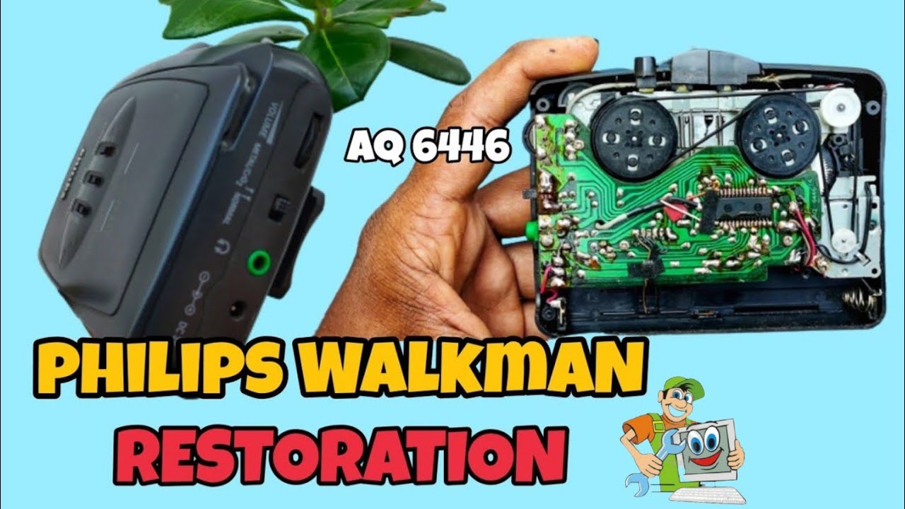 philips mini cassette player | restoration of philips cassette