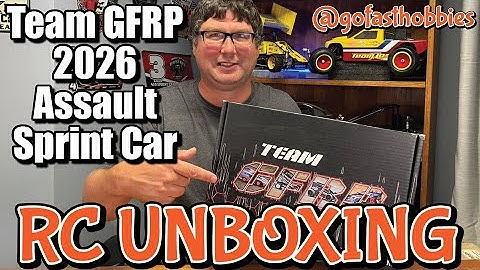 RC Unboxing - Team GFRP 2026 Assault RC Sprint Car