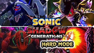 Sonic X Shadow Generations - All Boss Rematch ·S-Rank· | ·No Damage· (Hard)