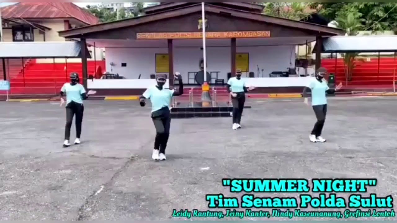 SUMMER NIGHT LINE DANCE # POLWAN POLDA SULUT # TIM JURI SENAM GEMBIRA