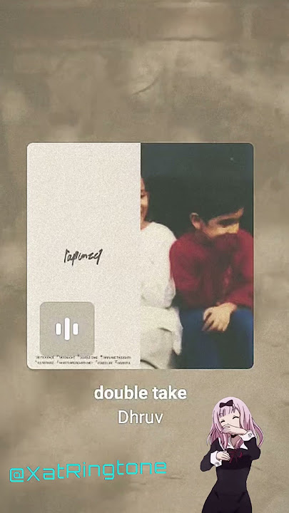 Ringtone dhruv - double take #ringtone #englishsongs #trendingsongs #instagramreels #vocals #reels