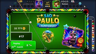 8 ball pool São Paulo Championship ? Top 100 and Ring