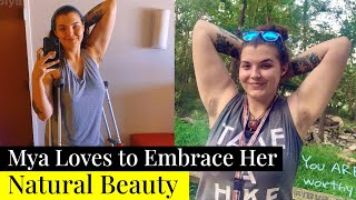 Mya Embrace Her Natural Beauty | Natural Beauty is Strength of Every Woman | Celebrating Womanhood