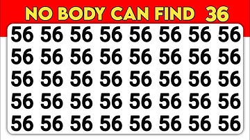 Find The Odd One Out | Numbers and letters Edition | Quiz - Challenge Observation Skills Power⚡