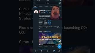 Flux nodes new starter nodes as cheap as 250 Flux Q1/Q2 of 2022