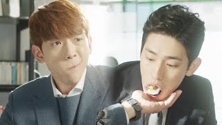《BEST》 Come Back Mister 돌아와요 아저씨｜'질투의 화신' 정지훈, 윤박이 뱉은 김밥 '꿀꺽' EP05 20160309
