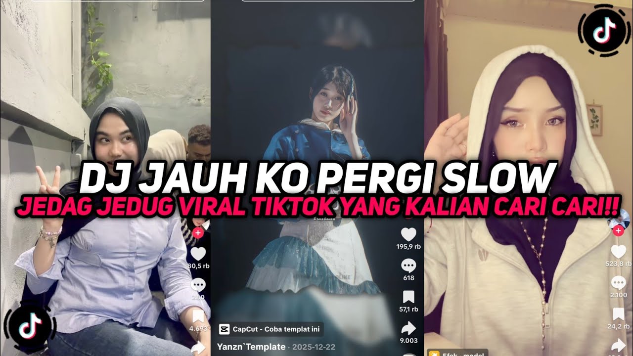 DJ JAUH KO PERGI SLOW | SA CERITAKAN PADA BINTANG BINTANG VIRAL TIKTOK YANG KALIAN CARI CARI!!!