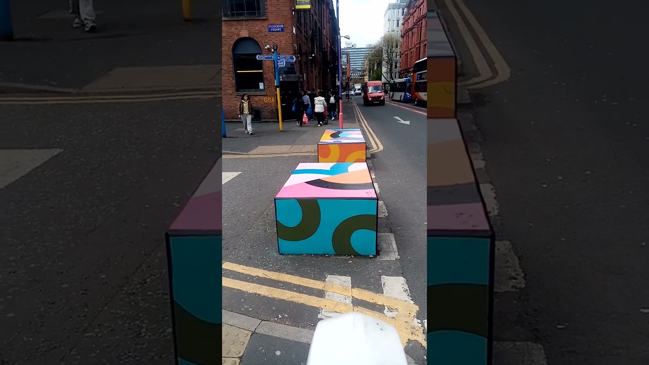 Manchester England UK 2023 Stevenson Square England UK 2023