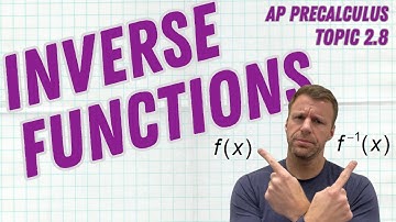 Everything You Need To Know About Inverse Functions [AP Precalculus Topic 2.8]