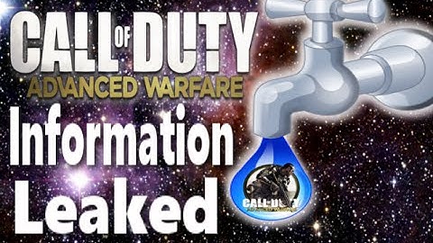 Call Of Duty: Leaked "Advanced Warfare" Maps, Modes, Guns & attachments