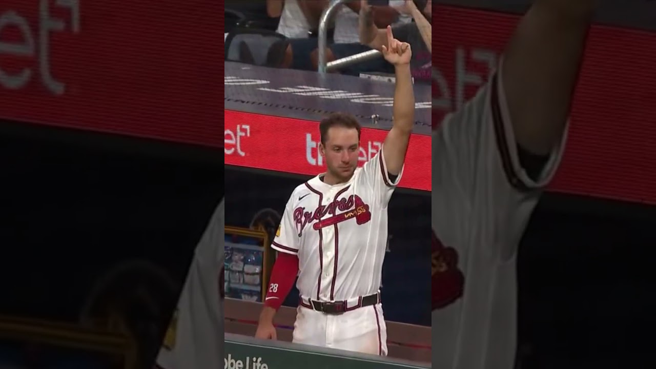 Mike Yastrzemski and Austin Riley back-to-back homers!