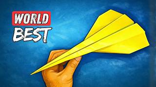 How to Fold the World Record Paper Airplane 2025 - FLIES FAR and STRAIGHT!