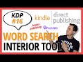 KDP 16: Word Search Interiors 🔍 (Sell Puzzle Books on Amazon!)