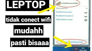 Cara Mengatasi Wifi Silang Merah Dan Network Connection Merah di laptop Komputer Windows 7/8/10. 