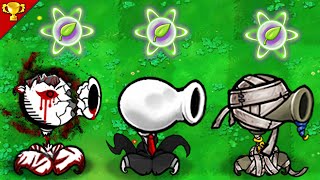 Plants vs Zombies Creepypasta: Peashooter.EXE vs Slender Man vs Mummy Pea Use Plant Food