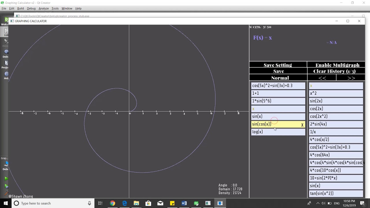 Graphing Calculator with C++ YouTube