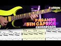Steve Vai - Paganini 5th Caprice Crossroads Lesson