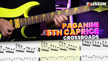 Steve Vai - Paganini 5th Caprice Crossroads Lesson