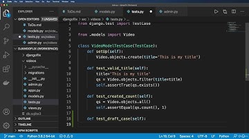 15  Test Publish State Options - Django Flix - Build a Netflix-Like Service in Django & Python